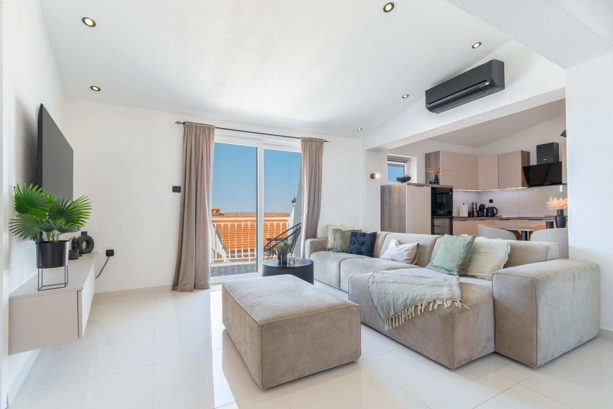 Apartment Makarska City Kültér fotó